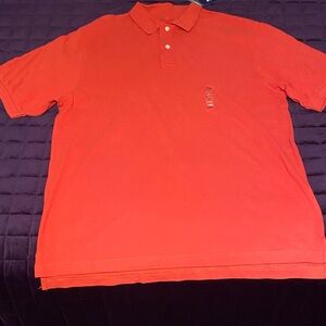 Men's Orange/coral Polo Shirt